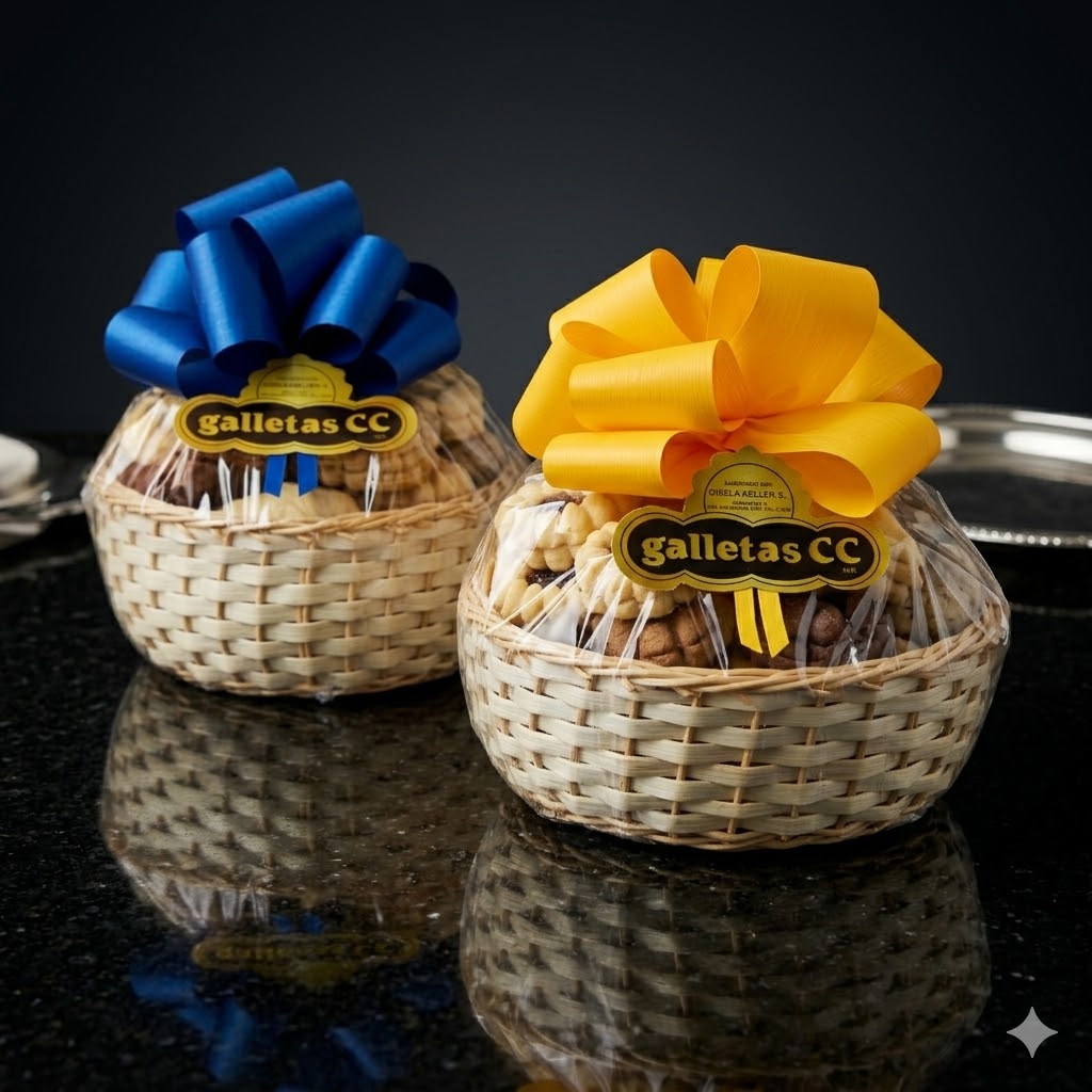 Canasta 400 g de galletas con relleno