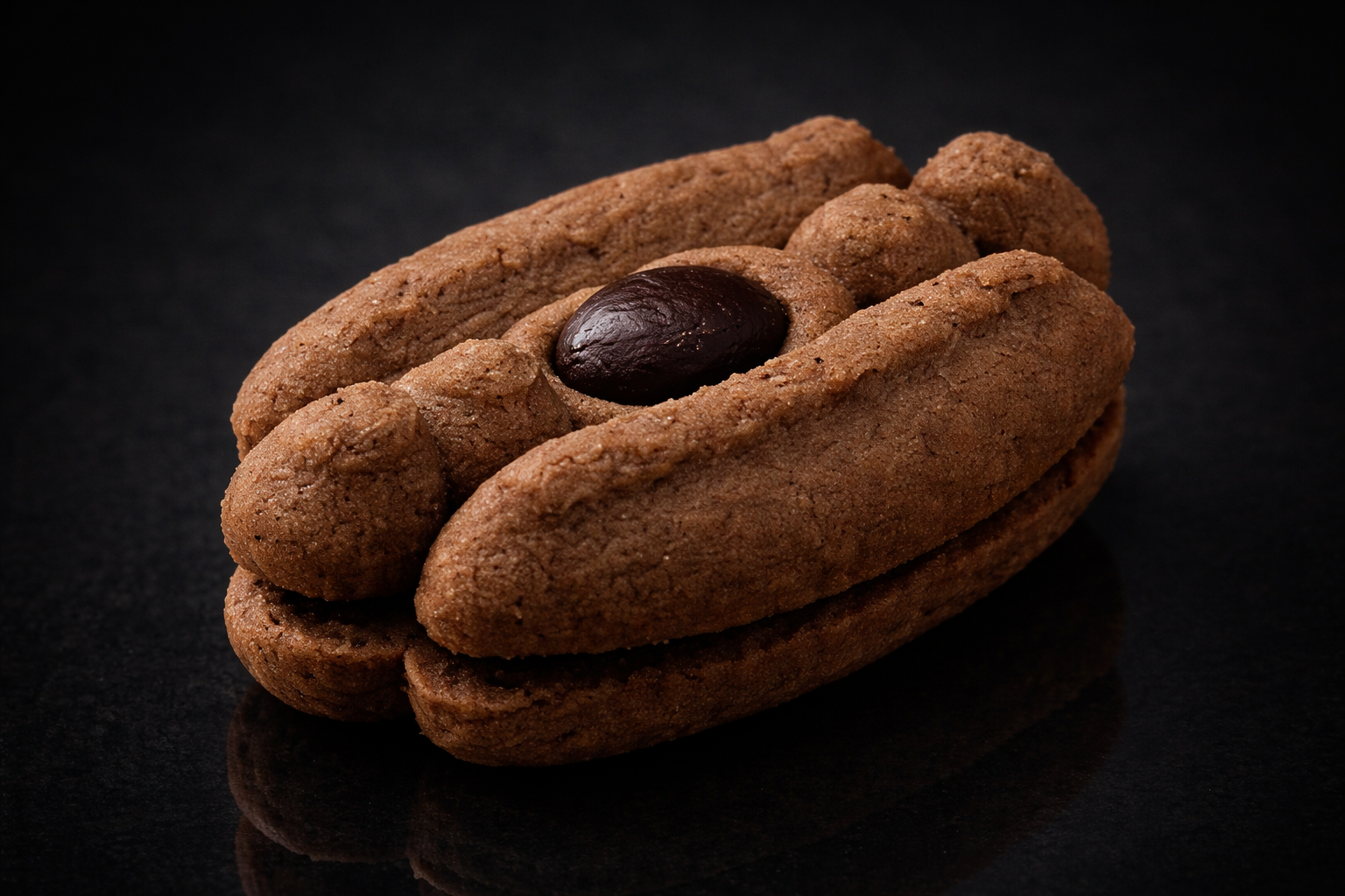 Galleta de café con crema de café