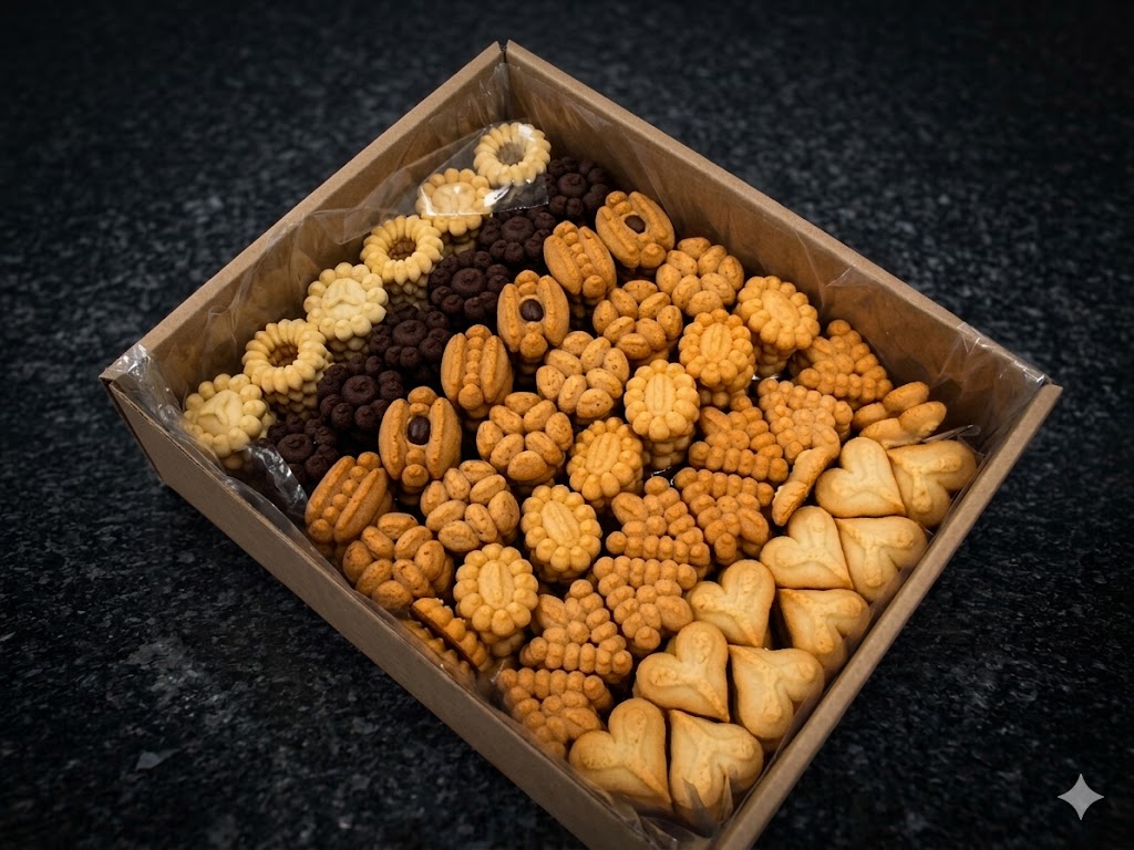 Caja 2 kg de galletas sin relleno